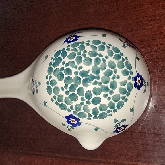 POLISH POTTERY 12" LADLE BRAND NEW - Picture 2 of 4